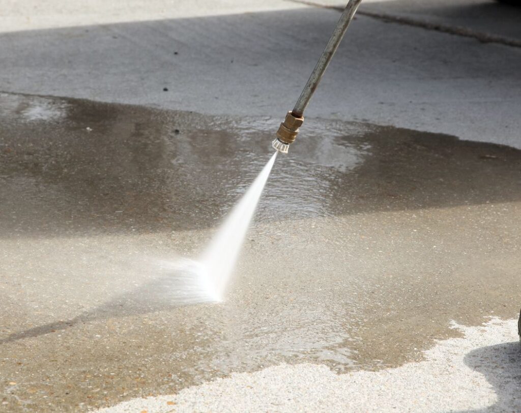 Concrete Clean And Seal Dr Pressures Power Washing